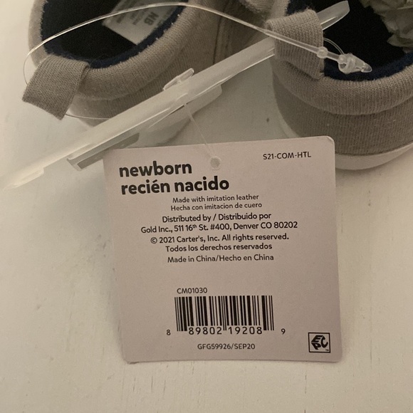 Newborn child of mine by carters shoes - Picture 3 of 5